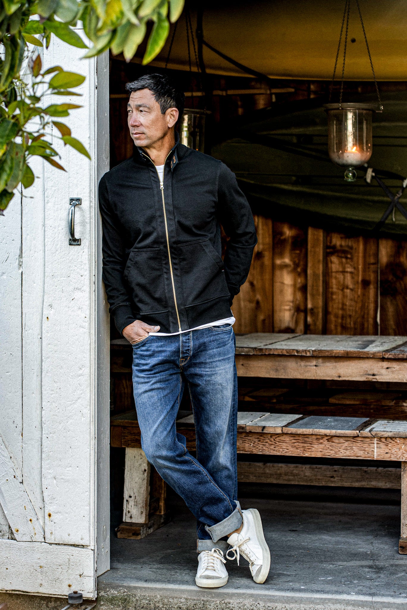 Men | Stinson Moto | 12oz 100% Cotton - Basalt
