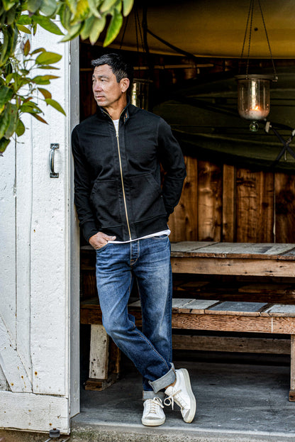 Men | Stinson Moto | 12oz 100% Cotton - Basalt
