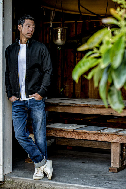 Men | Stinson Moto | 12oz 100% Cotton - Basalt