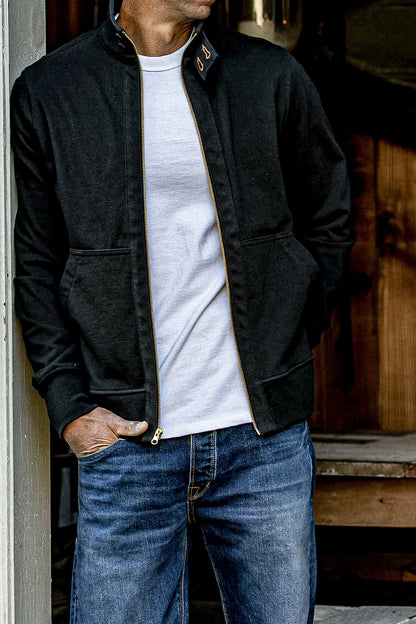 Men | Stinson Moto | 12oz 100% Cotton - Basalt