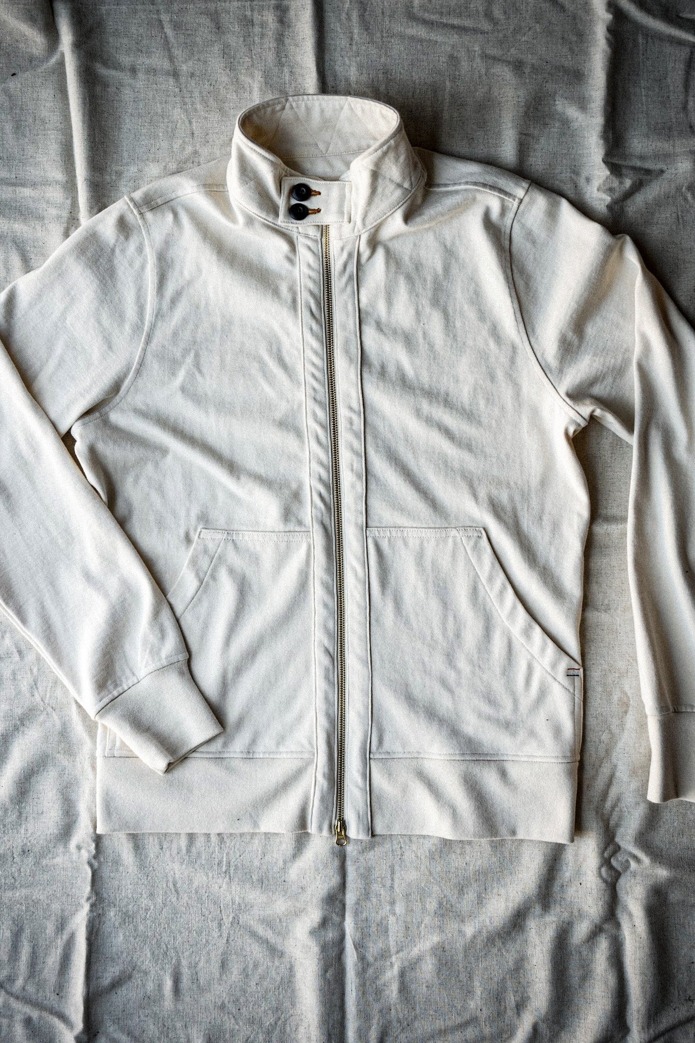 Men | Stinson Moto Zip | 12oz 100% Cotton - Natural