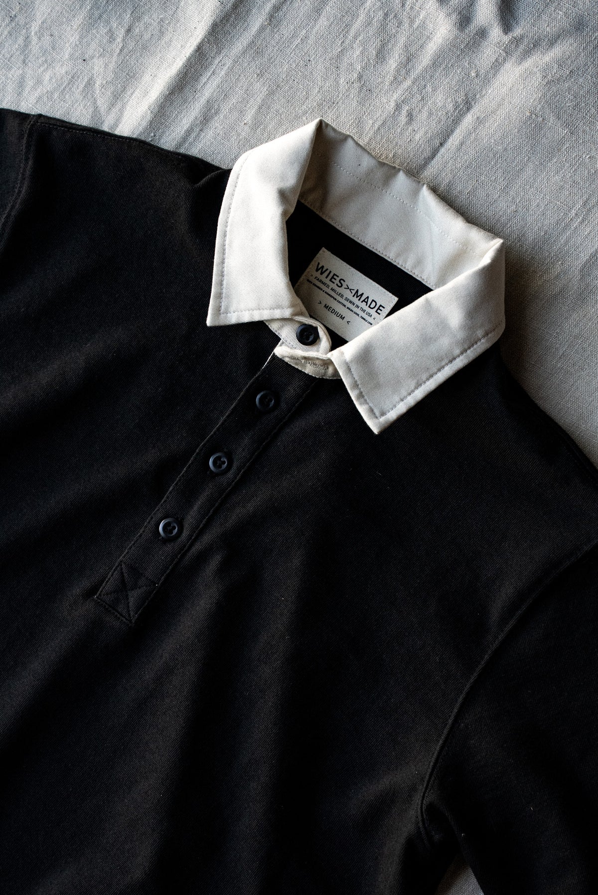 Men | Stinson Rugby | 12oz Rugby Jersey 100% cotton - Basalt
