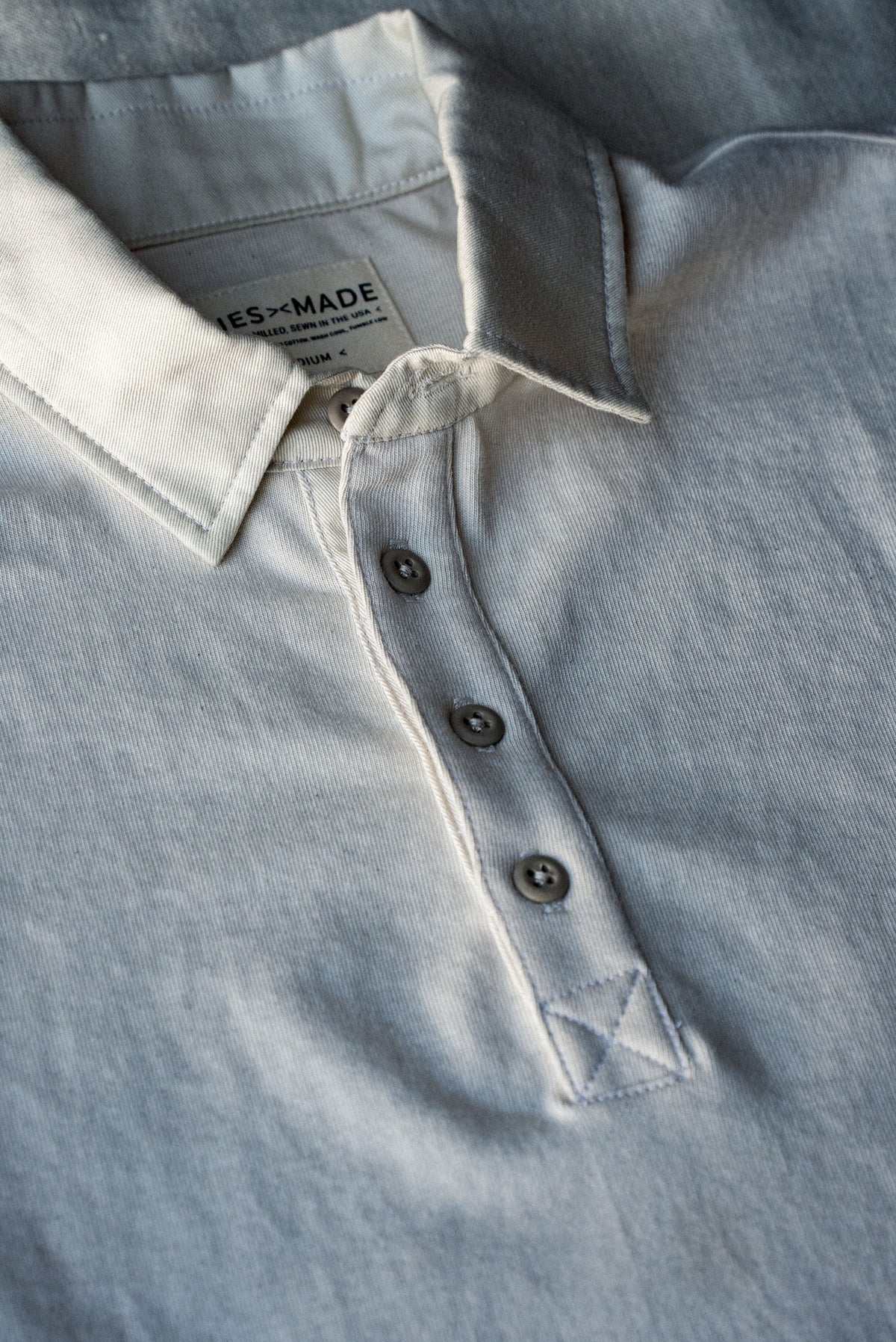Men | Stinson Rugby | 12oz Rugby Jersey 100% cotton - Natural