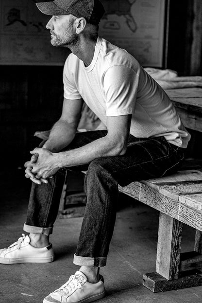 Scout Jean | Denim Military Pant - Ocean