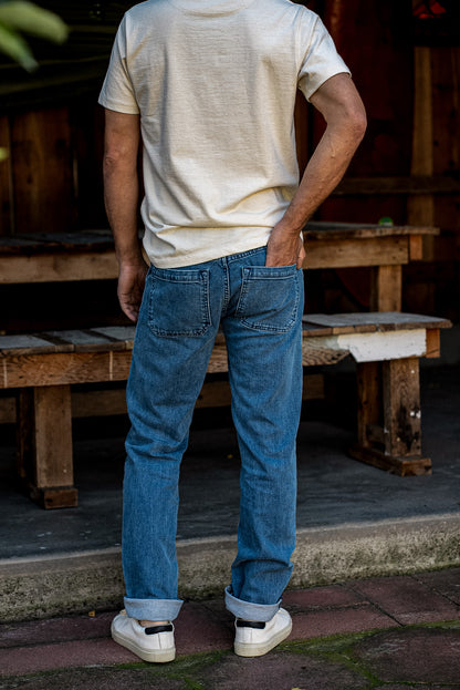 Scout Jean | Denim Military Pant - Salt