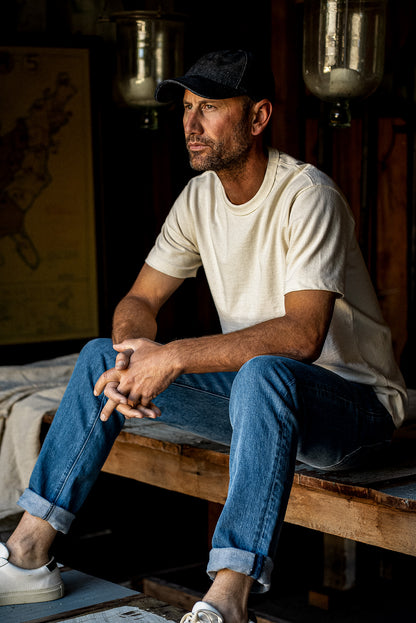 Scout Jean | Denim Military Pant - Salt