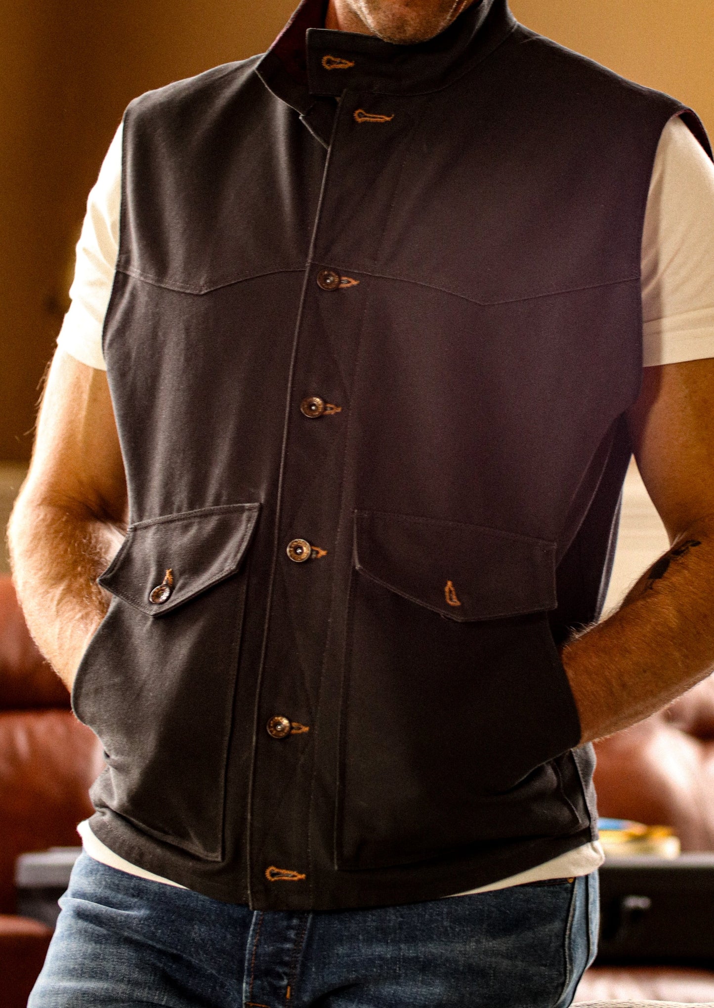 James Vest | 100% Wool-lined