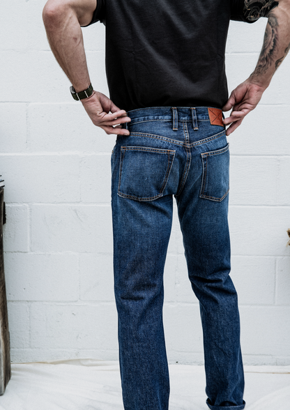 Sam Fit Jean | Washed Selvedge Standard Cut