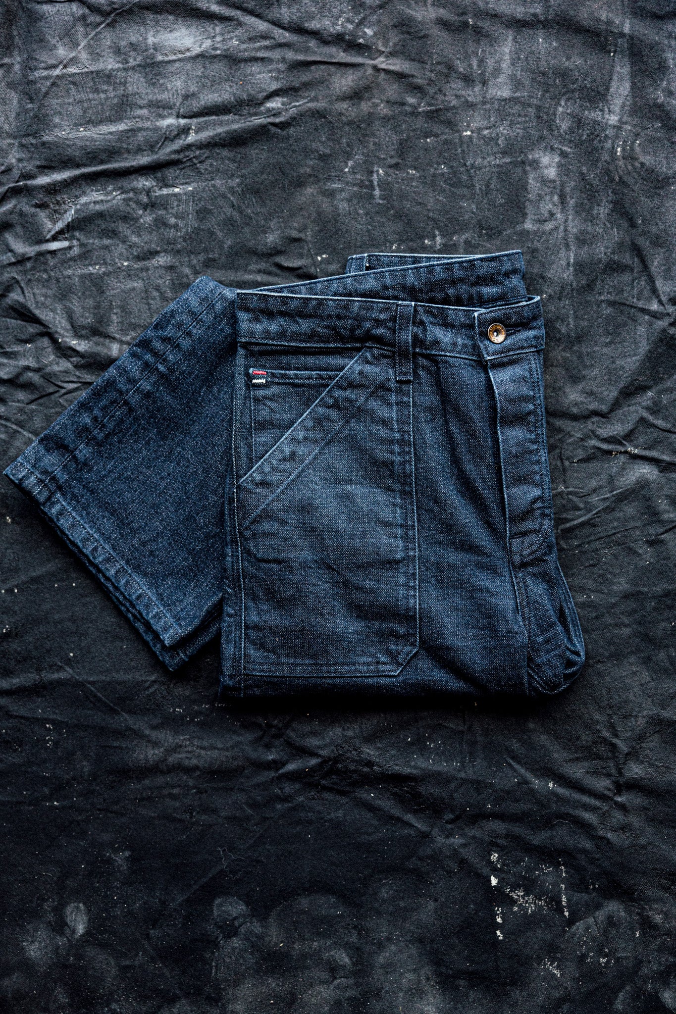 Scout Jean | Ocean Wash  Denim Military Pant