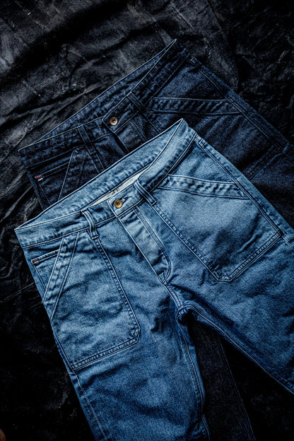 Scout Jean | Denim Military Pant - Salt