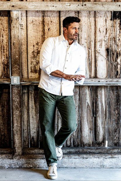 Scout Jean | Denim Military Pant - Olive