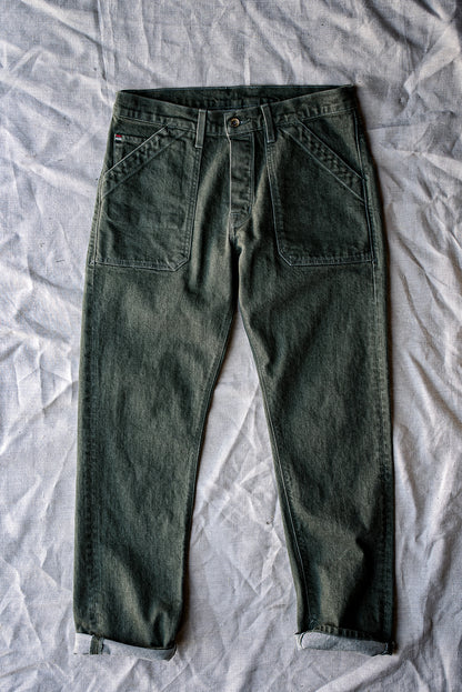 Scout Jean | Denim Military Pant - Olive