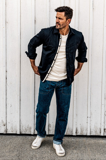 Scout Jean | Denim Military Pant - Salt
