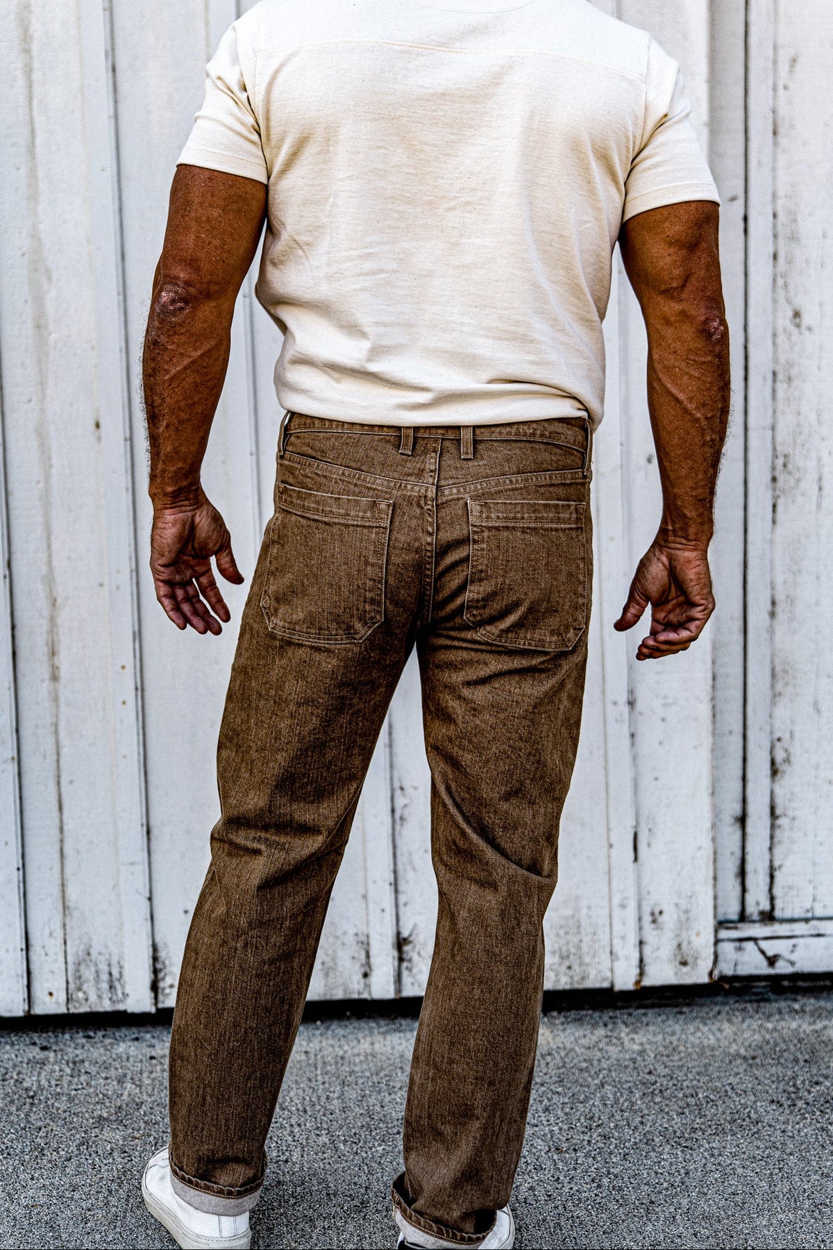 Scout Jean | Denim Military Pant - Wheat