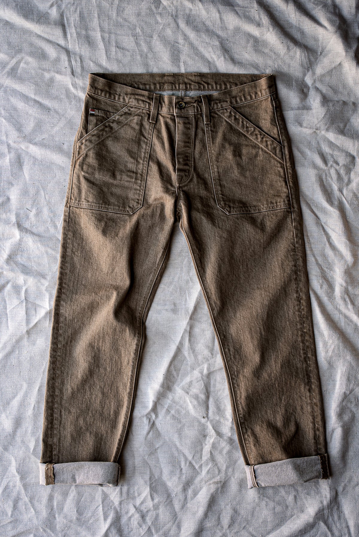 Scout Jean | Denim Military Pant - Wheat