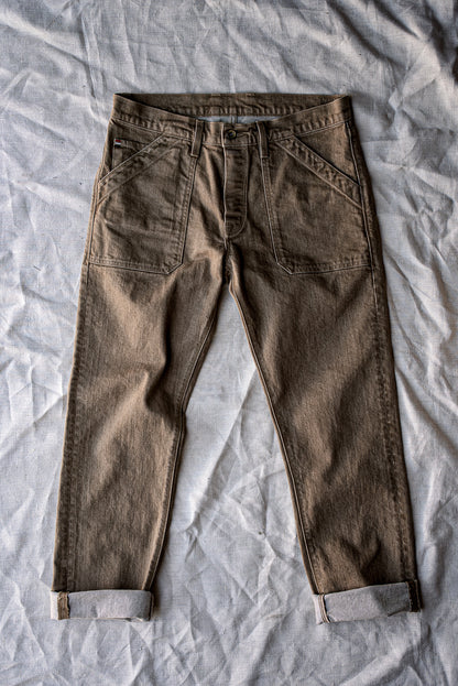 Scout Jean | Denim Military Pant - Wheat