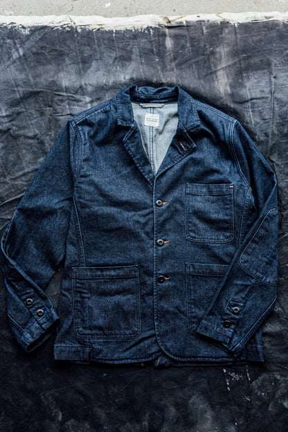 Men's Scout Blazer | Denim Chore Coat Ocean