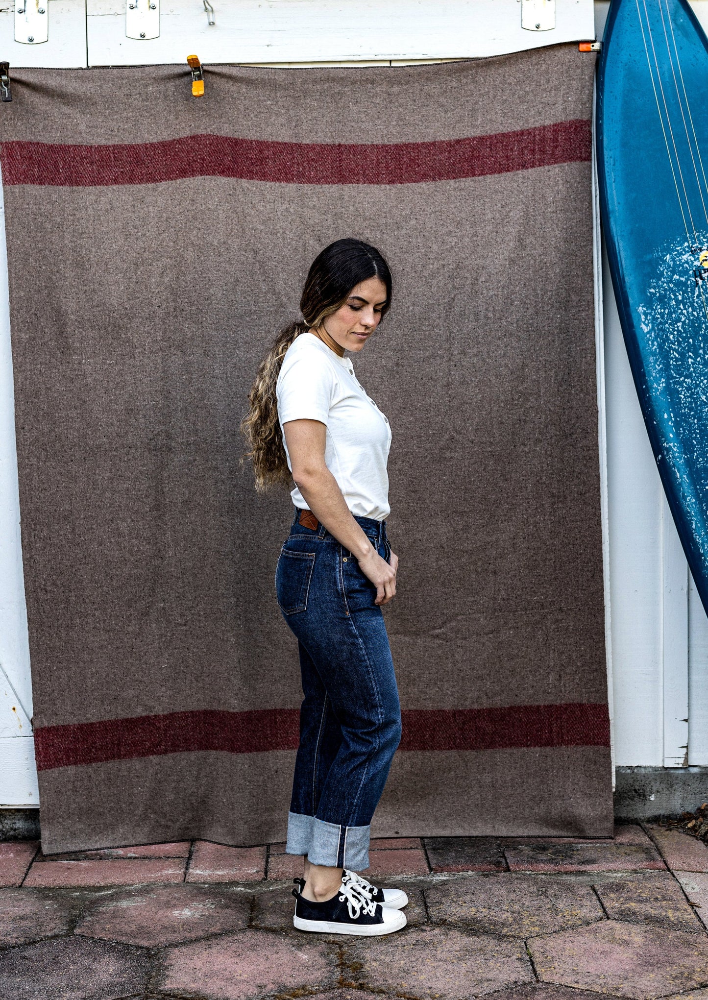 Sidney Vidalia Mills 14oz Selvedge Jeans Ocean Wash | 100% American Made Cotton