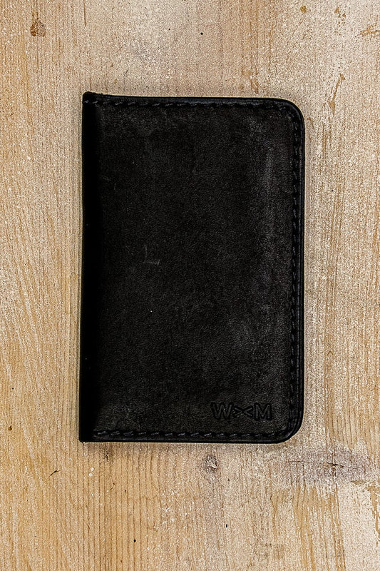 Small Wallet Black | Horween Leather
