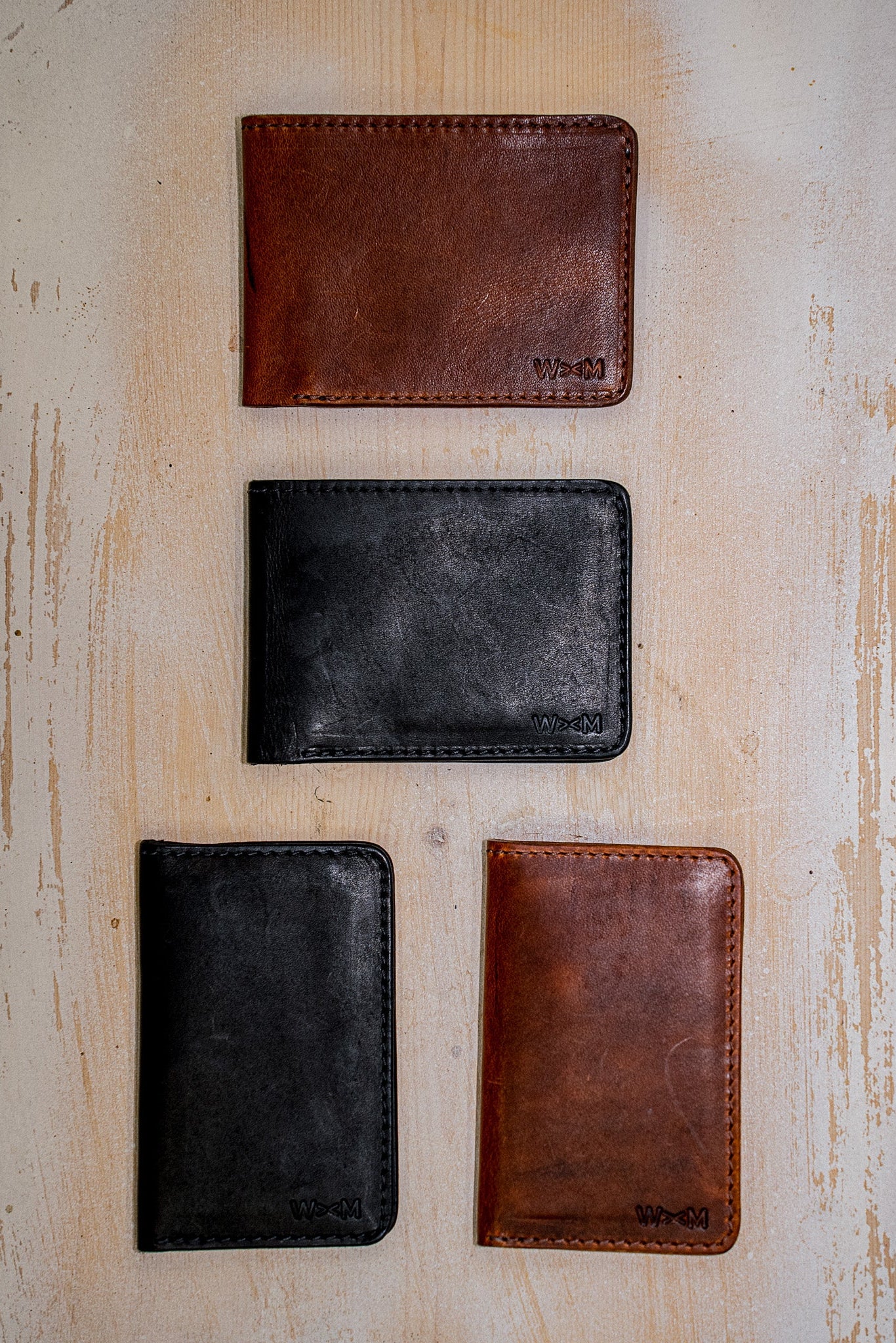 Small Wallet | Horween Leather - Black – WiesMade
