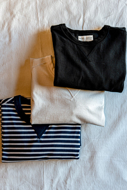Men | Stinson Pullover | 12oz Rugby Jersey 100% cotton - Natural
