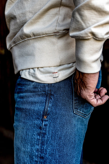 Men | Stinson Pullover | 12oz Rugby Jersey 100% cotton - Natural