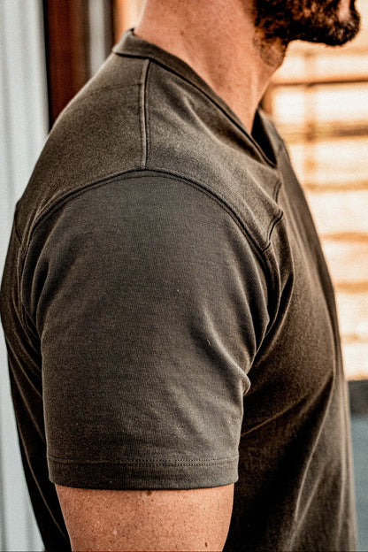 Men | Stinson V Jersey | 12oz 100% Cotton - Olive
