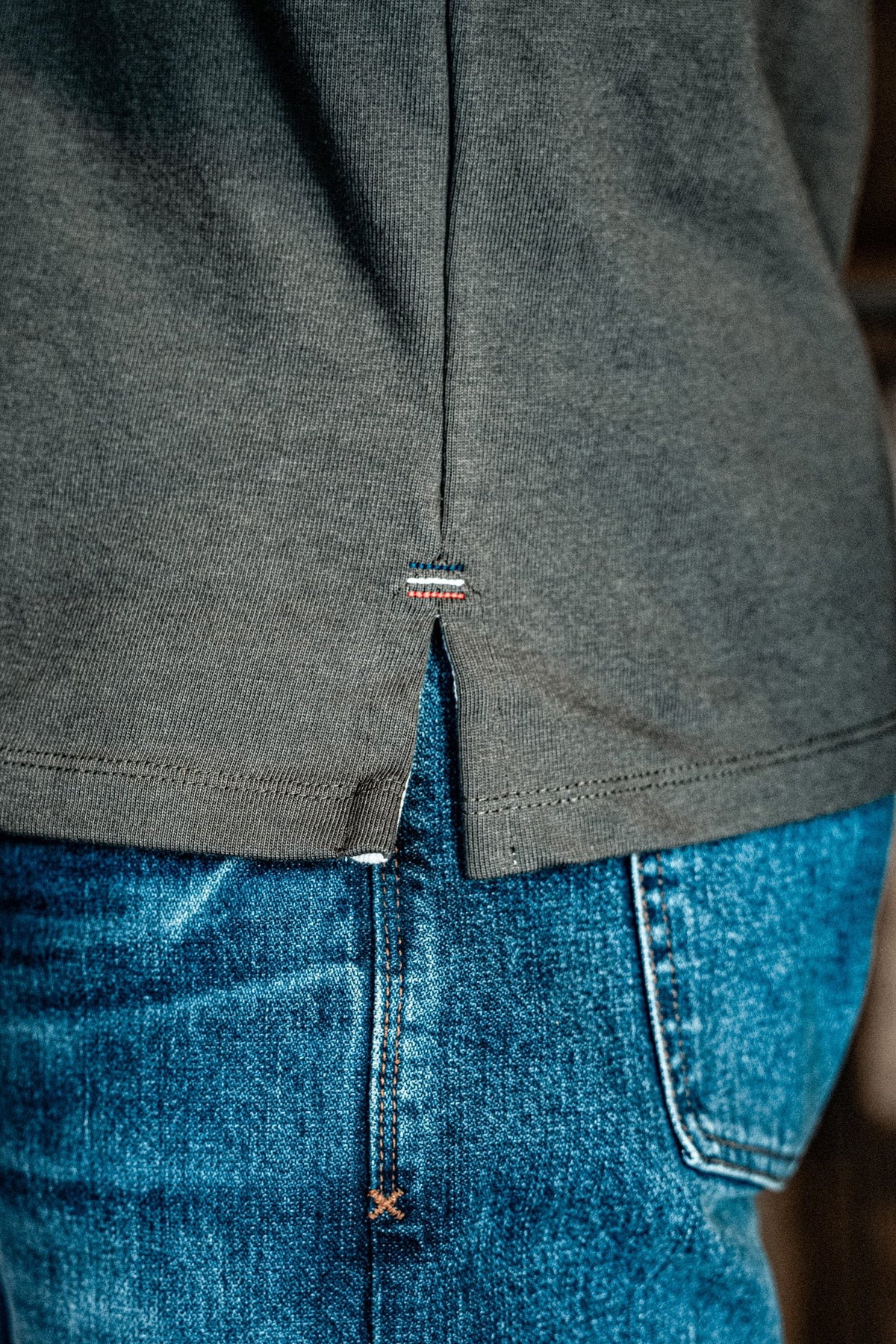 Men | Stinson V Jersey | 12oz 100% Cotton - Olive