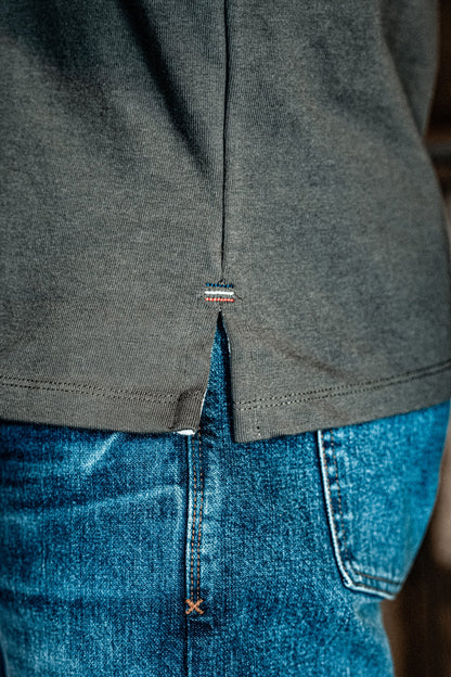 Men | Stinson V Jersey | 12oz 100% Cotton - Olive