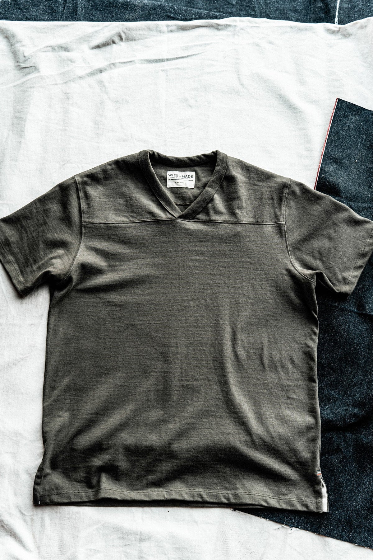 Men | Stinson V Jersey | 12oz 100% Cotton - Olive
