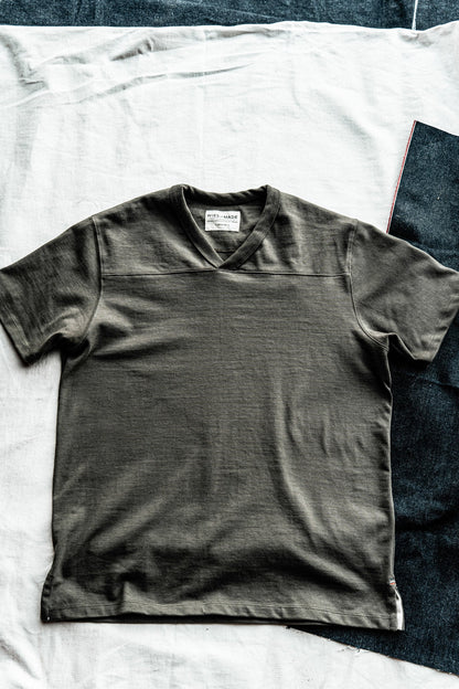 Men | Stinson V Jersey | 12oz 100% Cotton - Olive
