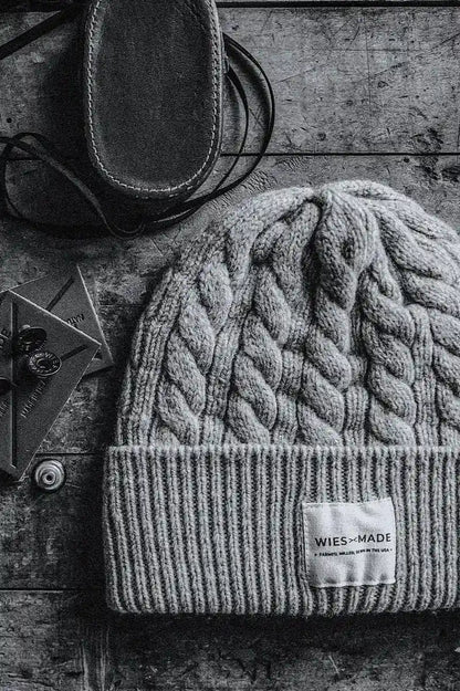 Wool Beanie 100% American Made - Heather | WiesMade Wool Beanie 100% American Made - Heather | WiesMade