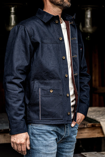 Men's Nico Chore Coat | Selvedge - Navy