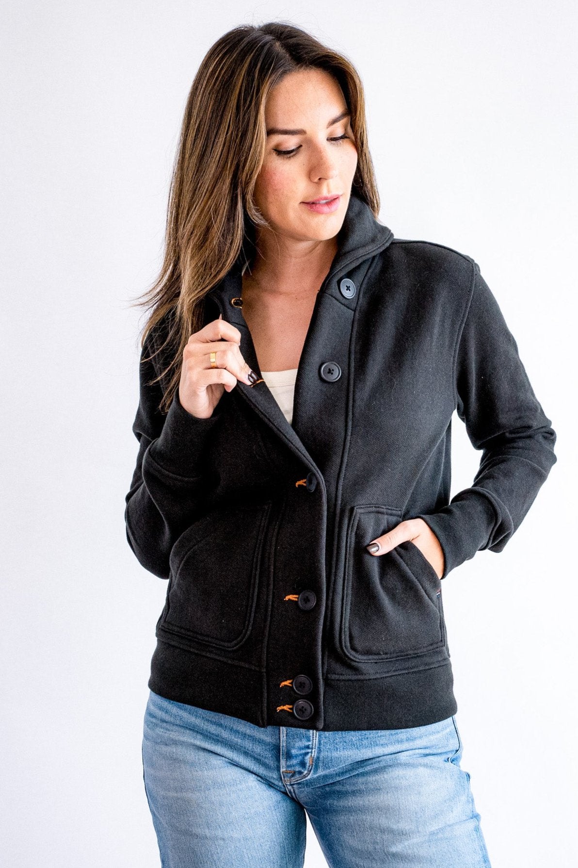 Bodega Cardigan | 140z 100% Cotton French Terry