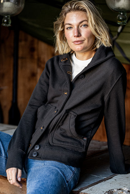 Bodega Cardigan | 140z 100% Cotton French Terry