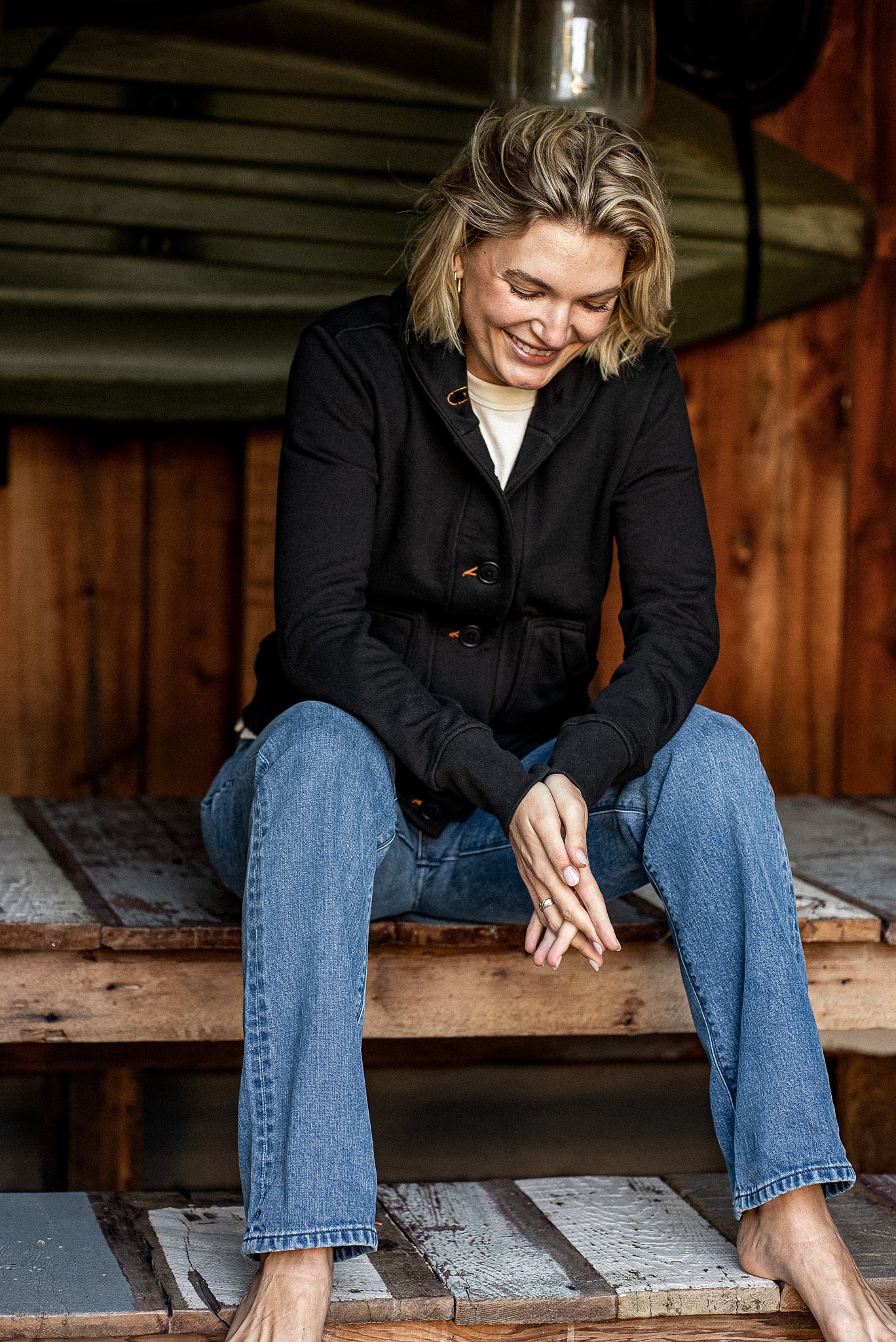 Bodega Cardigan | 140z 100% Cotton French Terry