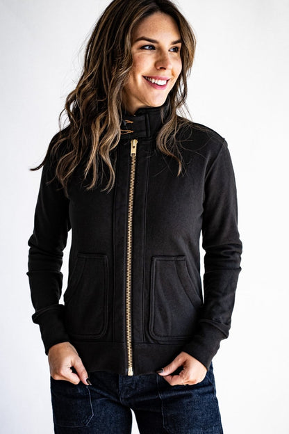 Bodega Moto Zip | 14oz 100% Cotton French Terry