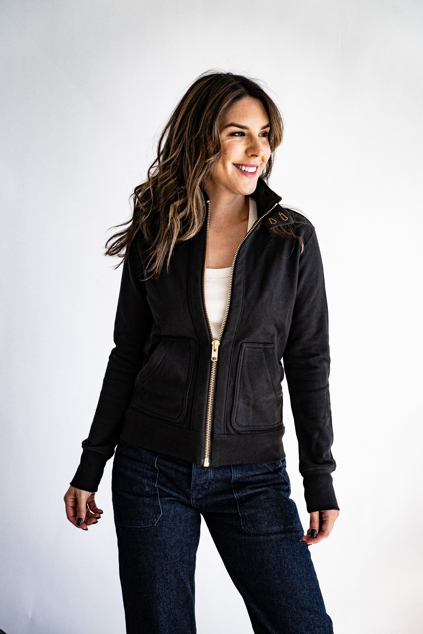 Bodega Moto Zip | 14oz 100% Cotton French Terry