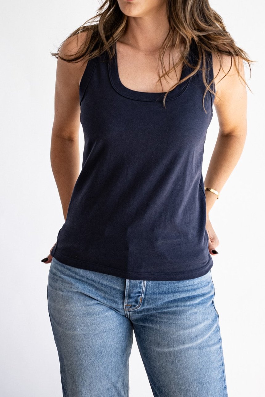 Reyes Tank | 100% Natural Cotton
