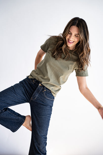 Reyes Boxy Tee | 100% Natural Cotton
