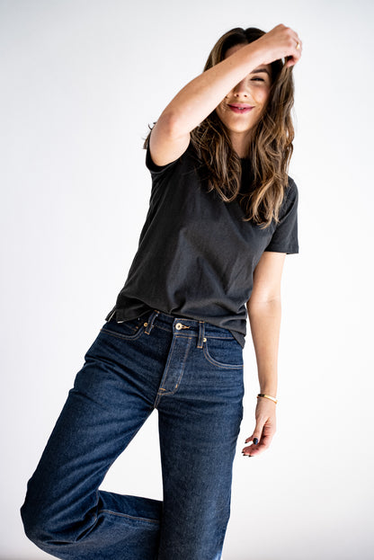 Reyes Boxy Tee | 100% Natural Cotton