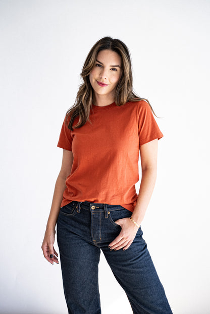 Reyes Boxy Tee | 100% Natural Cotton