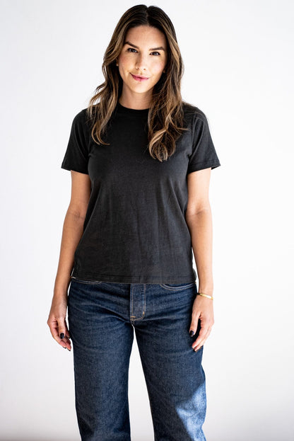Reyes Boxy Tee | 100% Natural Cotton