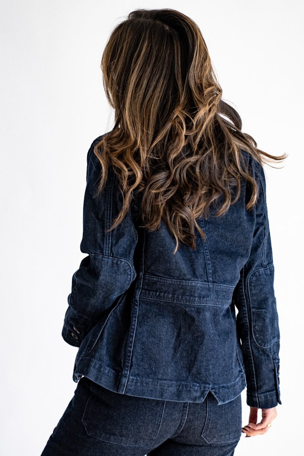 Scout Blazer | Denim Chore Blazer Ocean