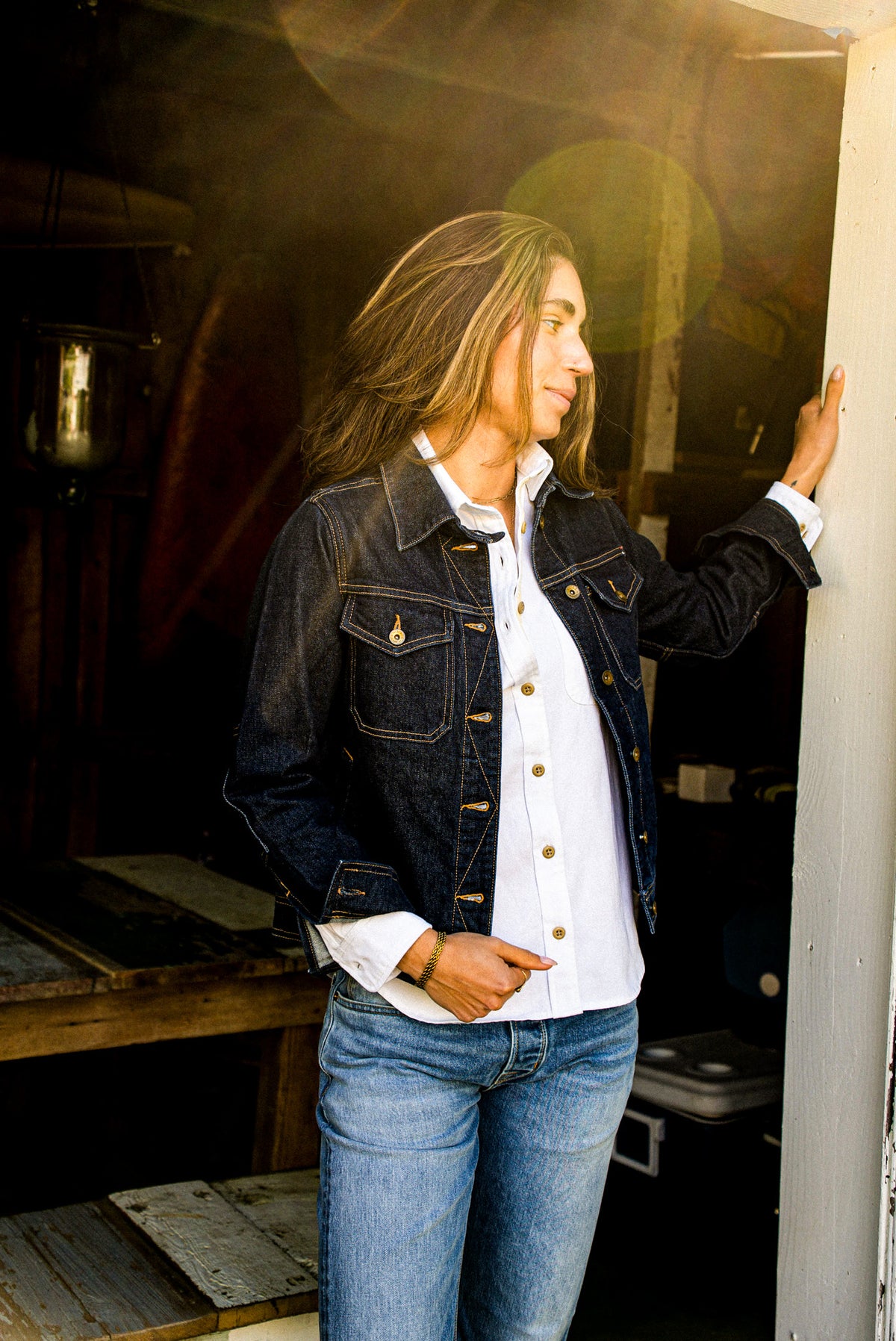 Women | Luma Shirting  | 7oz Twill 100% cotton - White