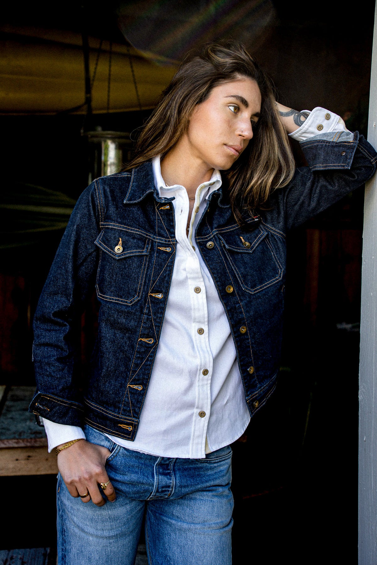 Women | Luma Shirting  | 7oz Twill 100% cotton - White